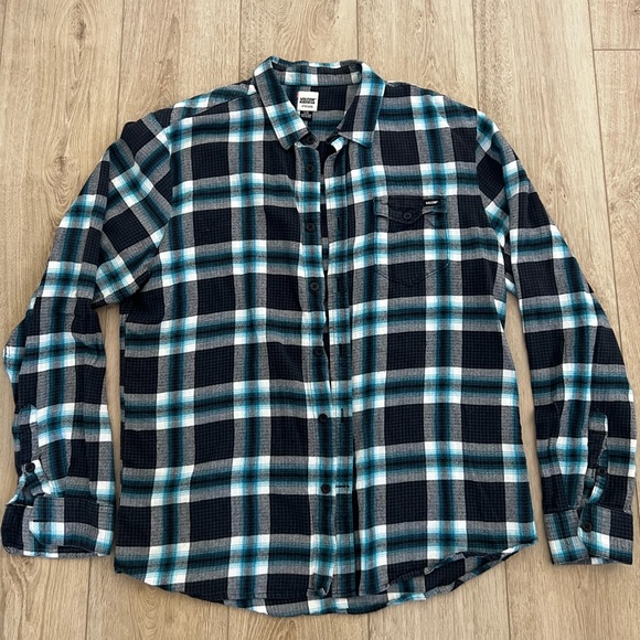 Volcom Long Sleeve Plaid Shirt - Picture 1 of 4